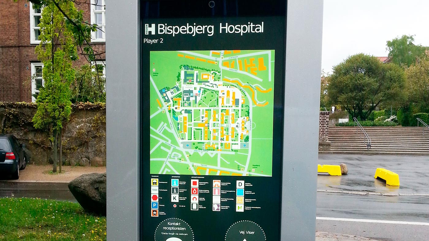 Digitalsignage Wayfinding Hospital 16 9